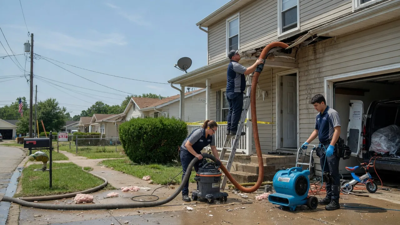 Water Damage Restoration in Frazeysburg, OH near me